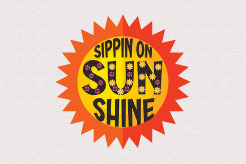 Sippin on Sunshine Sublimation Sublimation Rupkotha 