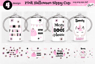 Sippy Cup Halloween SVG PNG. Kids Tumbler. Baby Halloween SVG Olga Terlyanskaya 