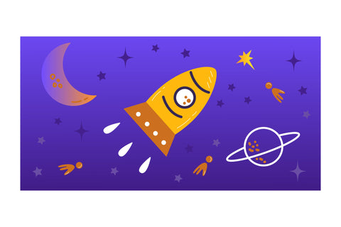 Sippy Cup Sublimation. Kids Tumbler. Sippy Cup Space SVG Olga Terlyanskaya 