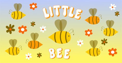 Sippy Cup Sublimation. Sippy Cup Bee. Bee Kind SVG Olga Terlyanskaya 