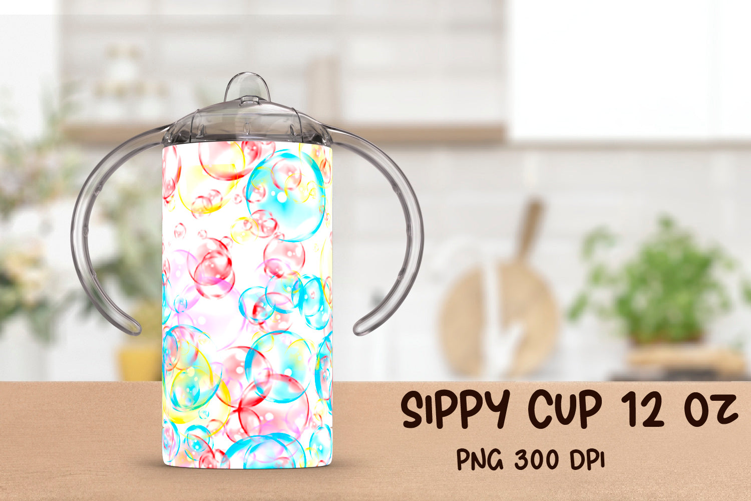 Highland Cow Straight Sippy Cup Sublimation Design Digital 