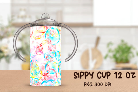 Sippy Tumbler Cup Sublimation. 12 oz Sippy Kids Tumbler wrap Sublimation Samaha Design 