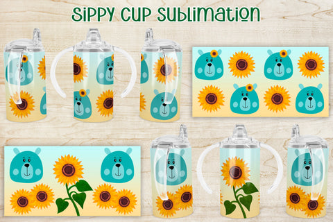 Sippy tumbler sublimation bundle | Sippy cup tumbler Sublimation Svetana Studio 