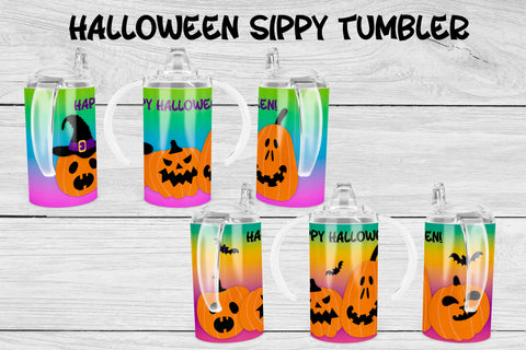 Sippy tumbler sublimation | Halloween sippy cup tumbler Sublimation Svetana Studio 