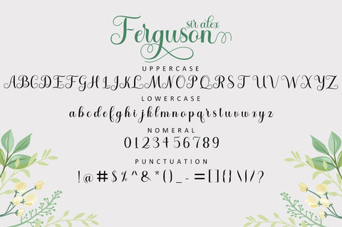 Sir Alex Ferguson Font Nanda Putra Sukmayadi 