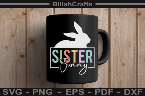 Sister Bunny SVG File SVG BillahCrafts 