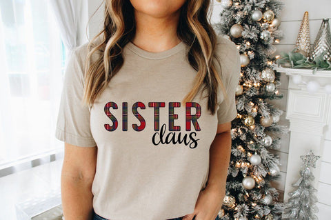 Sister Claus Holiday Sublimation PNG SVG Pickled Thistle Creative 