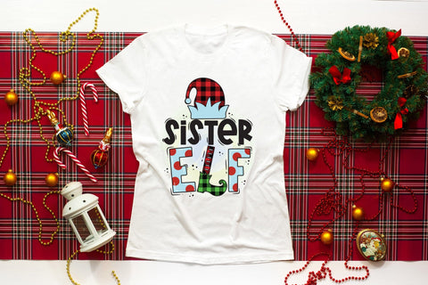Sister Elf PNG, Christmas PNG Sublimation Sublimation CraftLabSVG 