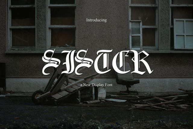 SISTER Font Imunstudio 