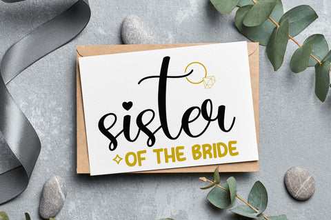 Sister of the bride SVG SVG Regulrcrative 