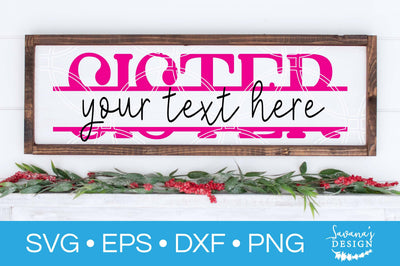 Sister Split Monogram SVG SVG SavanasDesign 