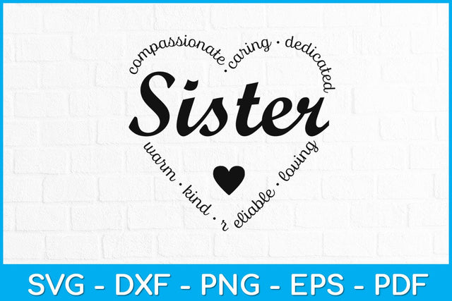Sister’s Siblings Svg Design SVG artprintfile 