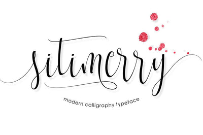 Sitimerry Font BonjourType 