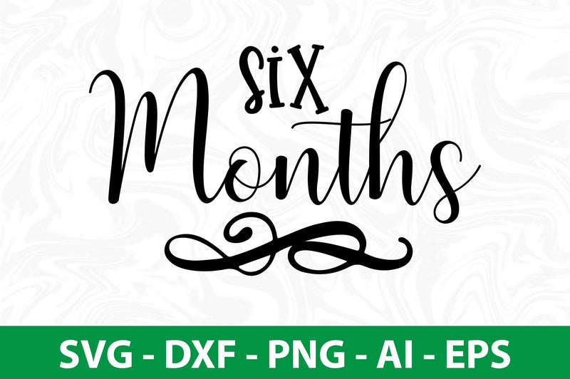 six months SVG SVG nirmal108roy 