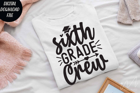 Sixth grade crew svg, Halloween t shirt svg, Sixth grade svg, Sixth grade teacher t shirt, Sixth grade group shirt svg, Teacher t shirt svg, cool teacher svg, SVG Isabella Machell 