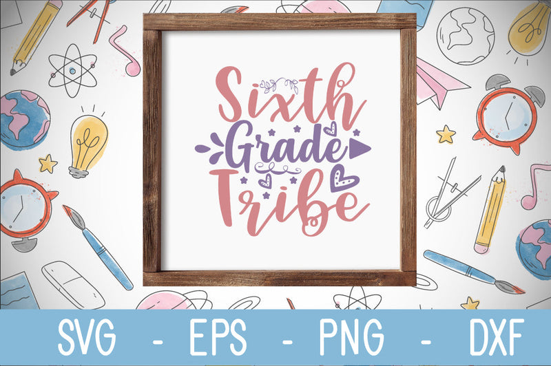 sixth grade tribe svg cut file SVG Svgcraft 