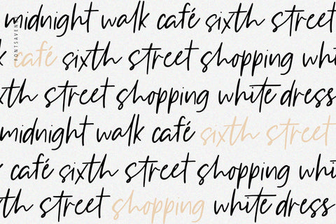 Sixth Street | Handwritten Script Font Font Fonts Avenue 