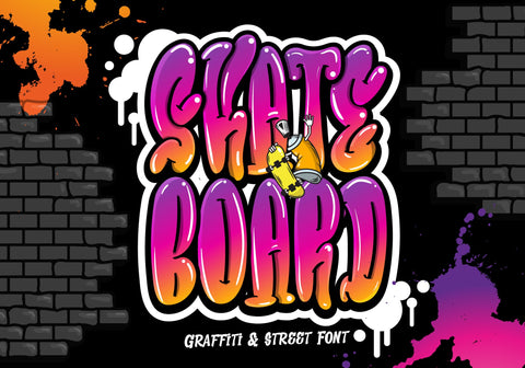 Skateboard Font BB Digital Arts 