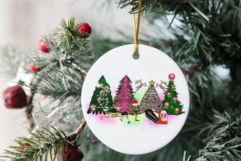 Skeleton Christmas tree Sublimation Design Sublimation LAM HOANG THUY 