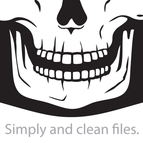 Skeleton Face Mask. Skull Jaw. SVG TribaliumArtSF 
