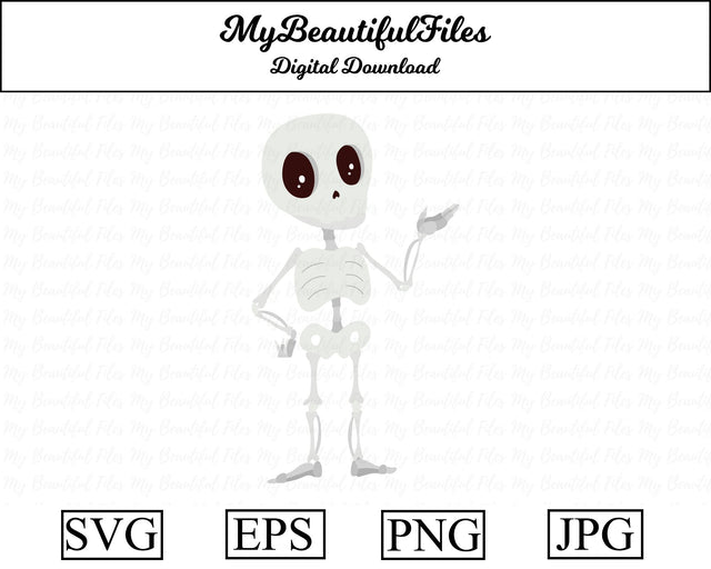 Skeleton - Halloween SVG MyBeautifulFiles 
