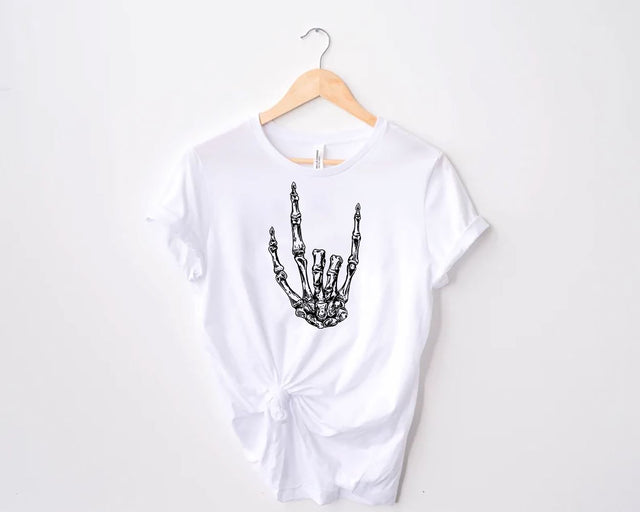 Skeleton Hand Halloween Sublimation Design, Skeleton PNG, Skeleton Shirt Women Png, Digital Download Sublimation sassyprint 