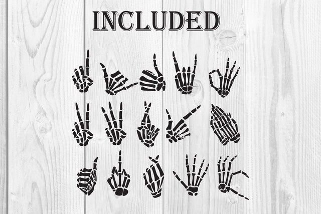 skeleton hand svg SVG dadan_pm 