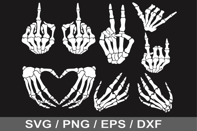 Skeleton Hands Svg, Skeleton Svg, Skull Skeleton Hand Svg, Png, Dxf SVG SailorMoonDigitals 