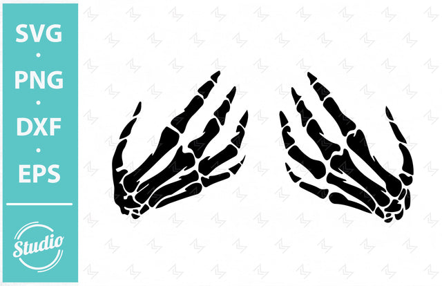Skeleton Hands SVG, Skeleton SVG, Skull Skeleton Hand SVG SVG SailorMoonDigitals 
