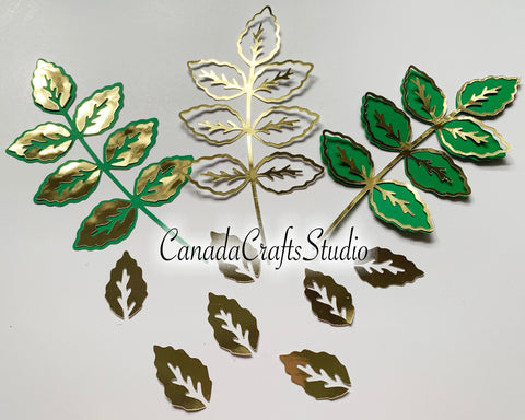 Skeleton Leaf SVG CanadaCraftsStudio 