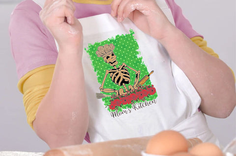 Skeleton Mom Kitchen Sublimation Sublimation Jagonath Roy 
