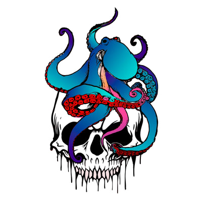 Skeleton Octopus digital download, Kraken, Squid, Octopus Clipart, Octopus Files for Cricut, Octopus Cut File For Silhouette Print to cut Sublimation Whitetailcrafts 