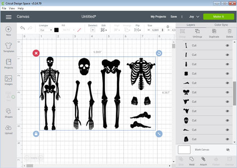 Skeleton Parts SVG | Halloween Bones svg SVG CreativeStudioTM 