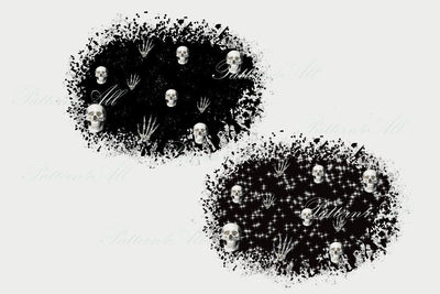 Skeleton Sublimation Patches PNG, Instant Download, Digital Design Background PNG,Distressed Print Sublimation PNG Sketch DESIGN ArtStudio 