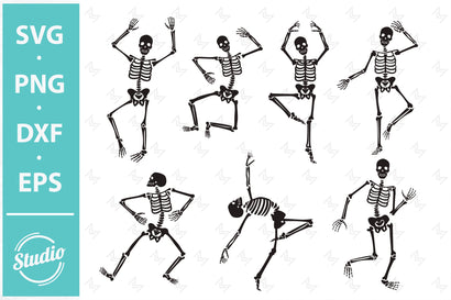 Skeleton Svg, Dancing Skeleton Svg, Skeleton Hands Svg, Png, Dxf SVG SailorMoonDigitals 