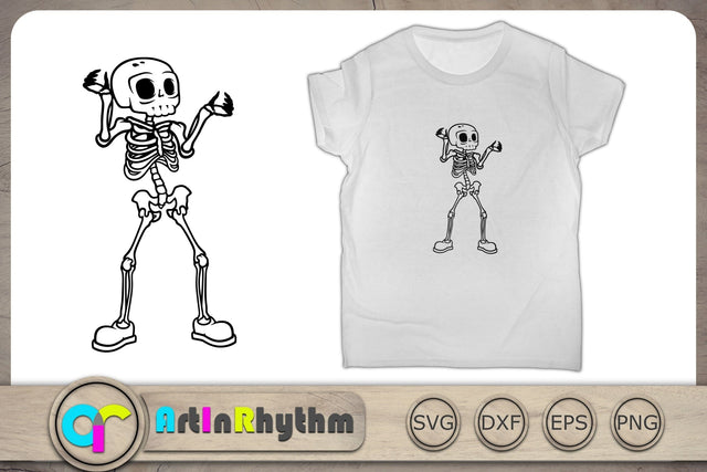 Skeleton Svg, Skull Svg, Halloween Svg, Happy Halloween Svg, Spooky Svg SVG Artinrhythm shop 