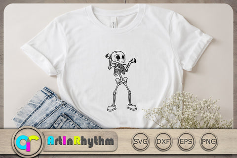 Skeleton Svg, Skull Svg, Halloween Svg, Happy Halloween Svg, Spooky Svg SVG Artinrhythm shop 