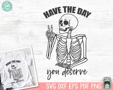 Skeleton SVG, Skull SVG, Halloween SVG, Positive Vibes svg, Inspirational svg, Peace svg, Spooky svg, Skeleton Clipart, Skull Clipart SVG Wild Pilot 