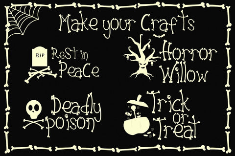 Skelie Dancie - Bone Font Font Dm Letter Studio 