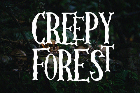 Skellington Hollow - Creepy Font Font Dm Letter Studio 