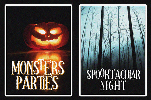 Skellington Hollow - Creepy Font Font Dm Letter Studio 