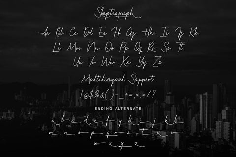 Skeptisgraph Font Allouse.Studio 