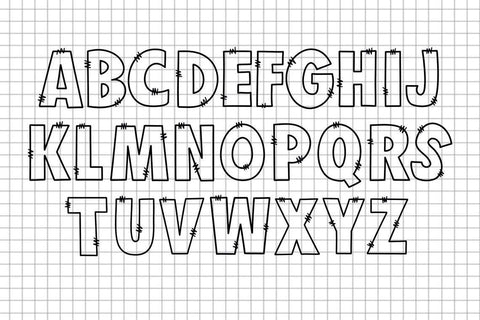 Sketchy Doodle Font! - A fun Doodle Font Font Twiggy Smalls Crafts 