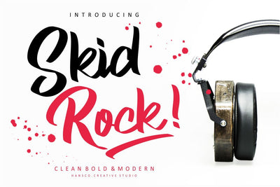 Skid Rock Font Hans Co 