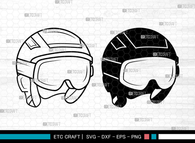 Skiing SVG, Skiing SVG, Ski Svg, Ski Helmet Svg, Ski Goggles Svg, Ski Boots Svg, Skiing SVG ETC Craft 