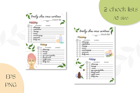 Skin Care Collection | PNG Illustrations & Vector Patterns SVG AnnaViolet_store 