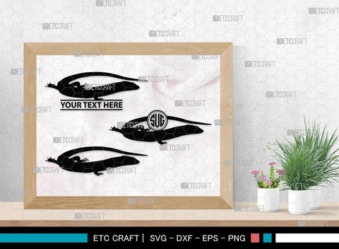 Skink Monogram, Skink Silhouette, Skink SVG, Skink Reptile Svg, Skink Lizard Svg, Skink Lizard Svg, Tongue Skink Svg, SB00319 SVG ETC Craft 