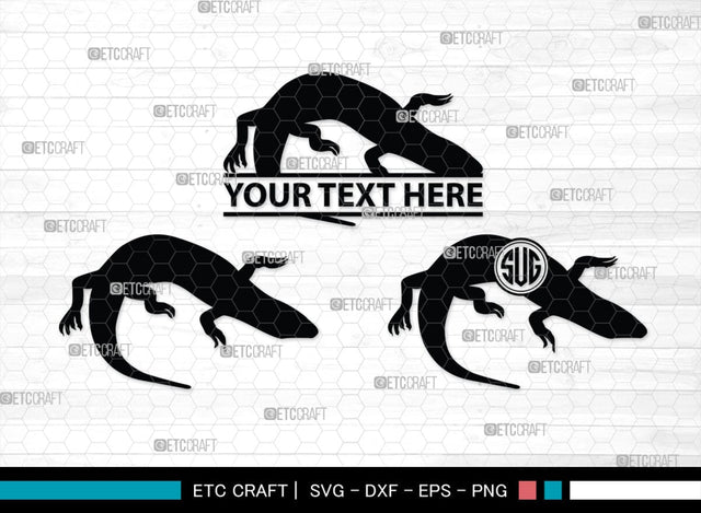 Skink Monogram, Skink Silhouette, Skink SVG, Skink Reptile Svg, Skink Lizard Svg, Skink Lizard Svg, Tongue Skink Svg, SB00319 SVG ETC Craft 