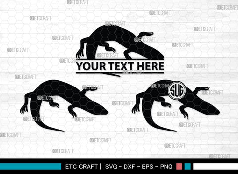Skink Monogram, Skink Silhouette, Skink SVG, Skink Reptile Svg, Skink Lizard Svg, Skink Lizard Svg, Tongue Skink Svg, SB00319 SVG ETC Craft 