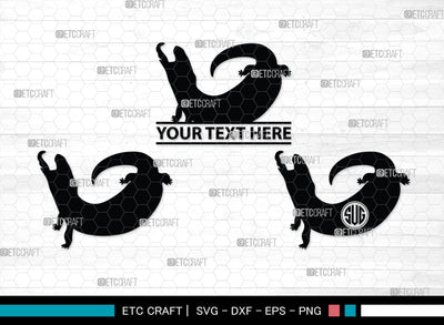 Skink Monogram, Skink Silhouette, Skink SVG, Skink Reptile Svg, Skink Lizard Svg, Skink Lizard Svg, Tongue Skink Svg, SB00319 SVG ETC Craft 